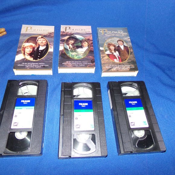 Vintage Poldark Full Season  Boxed Set 6 VHS Tapes - CBS FOX Video - 1975 BBC - Picture 12 of 13